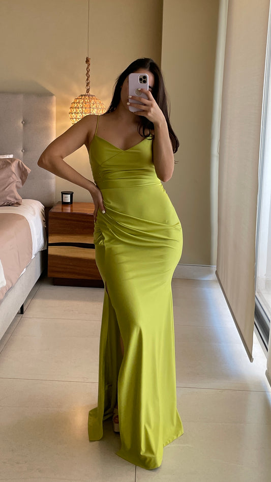 Lime dress